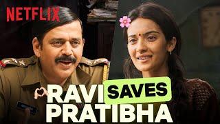 Ravi Kishan’s UNEXPECTED Heroic Moment  Ft. Pratibha Ranta | Laapataa Ladies | Netflix India