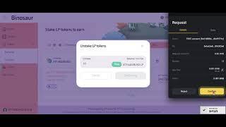 How to add liquidity + stake LP tokens in farm + unstake LP tokens on Binosaur.finance