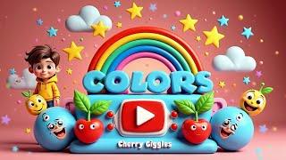 Colors Songs for Kids | Fun Cartoon Sing-Along | Cherry Giggles 