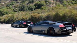 Worlds LOUDEST Lamborghinis Takeover California Highways!