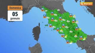 Meteo, previsioni meteo Domenica 05 gennaio 2025