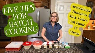 Master batch cooking: 5 essential time-saving secrets