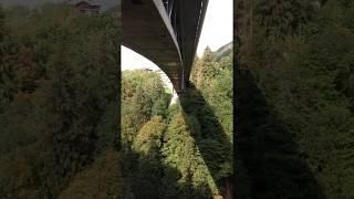 Saut à l'élastique au pont de Saint-Gervais