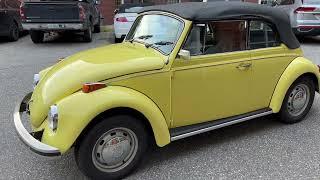 1970 Volkswagen Beetle 89k Original Miles, 2 Owner!