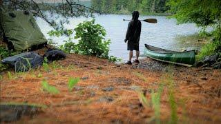 Canoe Camping Alone in the Adirondack Mountains