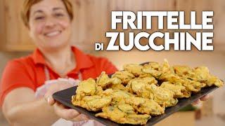 ZUCCHINI FRITTERS - Easy Recipe - Homemade by Benedetta