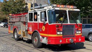 ⁴ᴷ *** New Reserve Engine *** ￼Philadelphia Fire Department Engine 9 Responding { Federal Q }