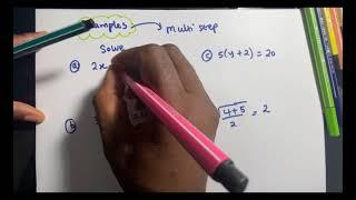 Linear Equations| Topic 2 | NCC Foundation Maths