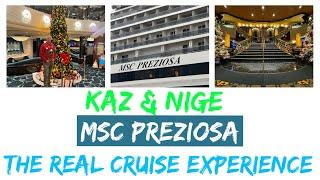 Kaz & Nige Northern Europe December Cruise on MSC Preziosa from Southampton