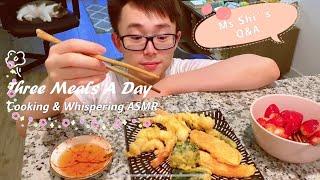 ASMR Cooking & Whispering | Three Meals A Day | Relaxing Talkdown to Sleep in 10 Minutes | Soft Calm