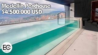 One of a Kind: New Medellin Penthouse Duplex on the Market for $4.500.000 USD