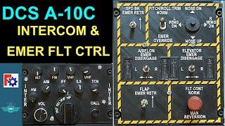 Episode 9 DCS A-10C Intercom and Emergency Flight Control Panels