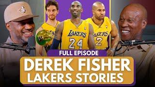 Lakers Legend Derek Fisher on 2010 Championship, Kobe Bryant, Load Management, and Coaching