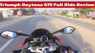 Daytona 675 The Real 600cc Beast in Segment killer - First Time Ride Super bike!