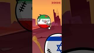 Israel vs Iran war will destroy the world #countryballs