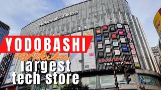 Tokyo's Largest Tech Store | Cameras, Toys & Food Walk Through | Yodobashi Akiba 秋葉原