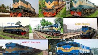 Bangladesh Railway All Broad Gauge Locomotive. 6000 Series To 6600 Series Locomotive.