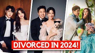 Every Korean Actor Couple Who Got Divorced in 2024