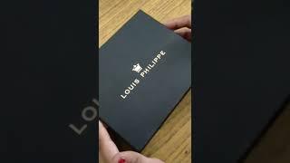 Louis Phillipe men's wallet unboxing