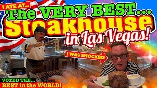 I ATE at The BEST STEAKHOUSE in VEGAS, now AWARDED The BEST in THE WORLD and WAS SHOCKED!