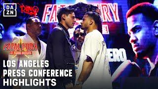 RING MAGAZINE: RYAN GARCIA VS. ROLLY ROMERO LOS ANGELES PRESS CONFERENCE HIGHLIGHTS