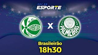 JUVENTUDE X PALMEIRAS - AO VIVO | CAMPEONATO BRASILEIRO – 20/10/2024