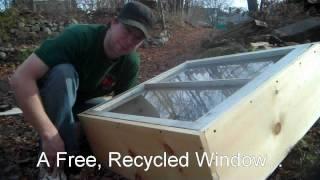 The World's Smallest A-frame Cabin/Single Sleeper?- Cutting a Circle Window (part 1)