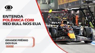 Mariana Becker explica a polêmica envolvendo o carro da Red Bull nos EUA