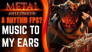 Metal Hellsinger - The Rhythm FPS YOU NEED TO TRY!!! Voke Playthrough Part 1