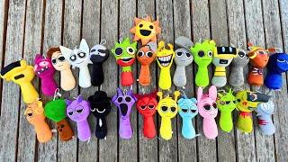 ALL Sprunki Plushies Collection 2024 - Best Incredibox Sprunki Toys Unboxing