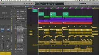 Создание аранжировки песни Хабиби с нуля в Logic Pro.