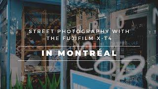 POV Fujifilm X-T4 street photography In Montréal + GoPro Hero 8