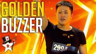 Card Magician Wins GOLDEN BUZZER on Mongolia's Got Talent | Magicians Got Talent