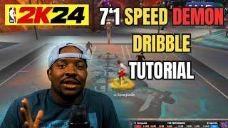 NBA 2K24 7 1 Speed Glitch | Dribble Tutorial (Dance reacts to Sprague2k)