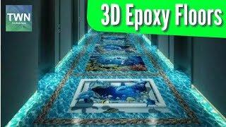 10 of The Coolest 3D Floors Created with Epoxy