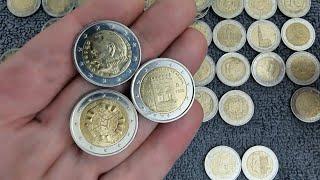 1000€ 2 euro coin hunt  Found & Saved. Collection coins, Rare!