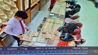 THEFT AT MALABAR GOLD DIAMOND SHOP IN KALABURAGI WOMAN STOLE GOLD BANGLES WORTH OF 1.45 LAKHS