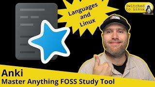 Learn Linux or Languages with Anki Software