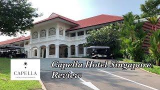 Capella Hotel Singapore One-bedroom villa review (with Tanjong Beach Club)