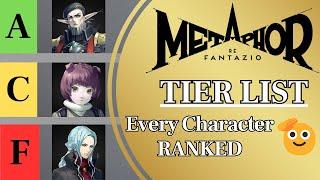 Metaphor Refantazio Tier List: Ranking ALL Characters!