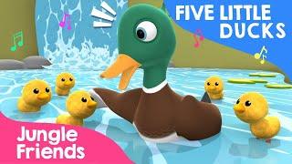 Five Little Ducks - Nursery Rhymes and Kids Songs with Lyrics