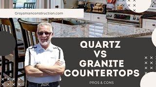 QUARTZ VS GRANITE COUNTERTOPS – PROS & CONS