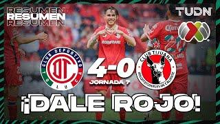 HIGHLIGHTS | Toluca 4-0 Tijuana | Liga Mx -AP2024 - J7 | TUDN