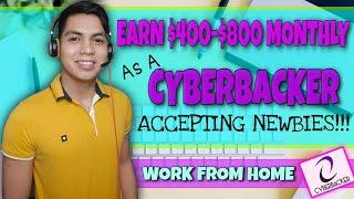 Earn $400-$800 Monthly As A CYBERBACKER | Virtual Assistant-WORK FROM HOME | English Sub