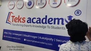 Teks Academy | Advanced IT Courses  | Best Software Training Institute In Hyderabad |