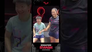 Adriana Diaz and Sun Yingsha’s adorable friendship puts a smile on our faces ⁠ #SingaporeSmash⁠