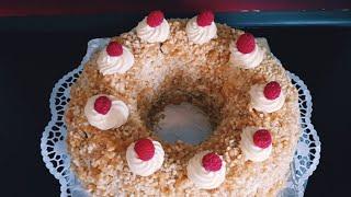 Frankfurter Kranz /Super einfach und lecker / كيكة ألمانية بكريمة الزبدة/Lillys Küche