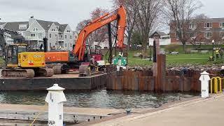 Bayfield Wisconsin docks and marina.