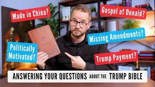 Trump Bible FAQ – Answering YOUR Questions About the God Bless the USA Bible