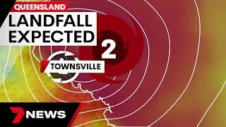 Queensland residents brace for severe weather as Cyclone Kirrily approaches landfall|7News Australia